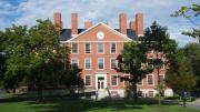 Photograph of Radcliffe Institute’s Byerly Hall, where fellows meet