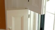 Indoor shutters lend period character to a home.