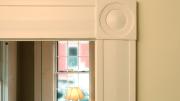 Details such as this molding tie the rooms of a house to one another.