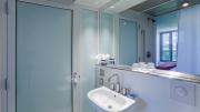 New private bathroom at Kripalu 
