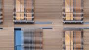 Sliding cypress screens guard against too much rain and sun