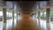 Polished yoga space at new Kripalu residential tower