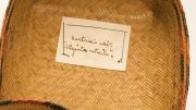 Labels recorded the Chitimacha name of the pattern, here "Alligator Entrails [Guts]." 