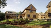 The homes offer views of rural vistas from every room. 