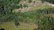 A bird’s-eye view of the Nubanusit complex reveals the benefits of cluster housing for land conservation