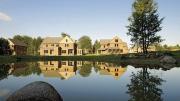 Nubanusit residents swim and fish in, skate on, and play along the shores of their backyard pond.