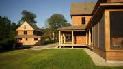Houses are clustered at Nubanusit to preserve open space
