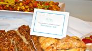 Guests enjoyed hors d'oeuvres as well as baked goods from Flour Bakery.