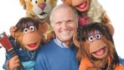 Cerf today with characters from <i>Between the Lions</i>