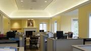 Radcliffe Rejuvenated: Days before Commencement, the Radcliffe Institute moved its administrative offices back into the newly renovated Fay House (shown here, the Atkinson Room, on the third floor). With the renovation of its main buildings now complete, the institute planned to redo its campus landscaping this summer.