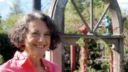  Ilona Bell at her outdoor window