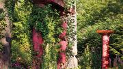The vine-covered folly