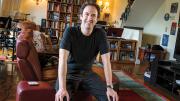 Screenwriter Danny Rubin at home 