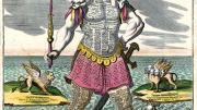 <i>Colossus monarchicus statua Danielis</i>, by Matthaeus Seutter (1730)