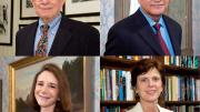 Photographs by Martha Stewart Clockwise from top left: Everett Mendelsohn, Arnold Rampersad, Louise Richardson, and Sherry Turkle