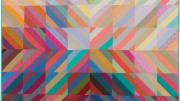 &ldquo;Interweave,&rdquo; a 1982 studio quilt by Michael James. From the Ardis and Robert James Collection.