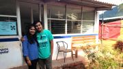 During her time in Mexico, Ishani Premaratne '15, also a Global Health Equity Option Scholar, worked closely with the <i>pasante</i> assigned to her clinic. <i>Pasantes</i> are recently graduated Mexican doctors in their mandatory social-service year. CES hosts a <i>pasante</i> in each of its six clinics for a six-month training and mentorship program.