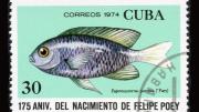 The stamps were issued to mark the 175th anniversary of his birth.