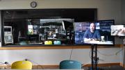 A video-capturing studio in the newly renovated Derek Bok Center for Teaching and Learning