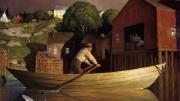 N.C. Wyeth reportedly considered <i>The Doryman</i> (1933) one of his best works.