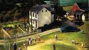 <i>Family Picnic</i> (1950), by John Falter