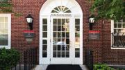 Entrance to the Harvard Office of Admissions and Financial Aid