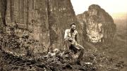 Photograph of Richard Evans Schultes at Chiribiquete conservation area