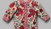 A Mughal baby jacket, masterful textile work
