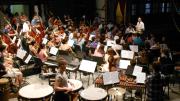 Preparing for the HRO's first concert at the historic Teatro Tomás Terry, in Cienfuegos