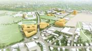 A 3-D view of Harvard’s Allston holdings in 10 years.