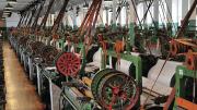The Lowell National Historic Park’s Boott Mill weave room