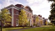 Photograph by Peter Aaron/Esto Spangler Center, Business School Campus, 2001 (<a href="http://harvardmagazine.com/1999/09/south-by-north-harvard">View building construction photographs</a>)