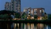 Photography courtesy of Kyu Sung Woo Architects Graduate Housing on Memorial Drive, Cambridge campus, 2007