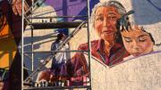 Photograph courtesy of David Fichter Painting <i>Lifeline</i>