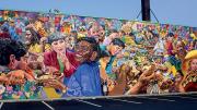 <i>The Potluck</i>shows residents of a Cambridge neighborhood.