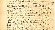 Part of a 7-page “secret code” developed by Fogg Museum director Edward Forbes and fine arts professor Charles Eliot Norton regarding how letters referring to potential purchases might be coded, c. 1910.