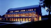 Ozawa Hall at twlight
