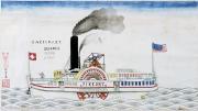 The company&rsquo;s 700-ton steamship the <i>Fire Dart</i>, commissioned in 1859-1860 for the Yangtze River trade after the Second Opium War. It flies the Heard colors.
