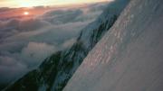 Steep ice above Camp Four, at about 9,000 feet