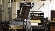 The Miller two-color cylinder press