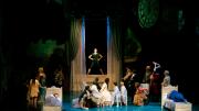 In the play-within-a-play, Peter Pan (Melanie Moore) takes the place of honor.