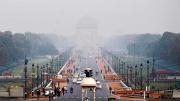Smog in New Delhi, February 2013