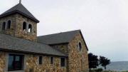A Catholic retreat center on Enders Island, in Mystic, Connecticut, holds a relic of Saint Edmund.