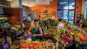 Fresh produce at the Siena Farms shop