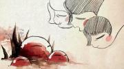 A still from “Reneepoptosis” by animator Renee Zhang