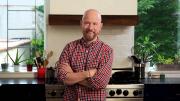 Sam Sifton in his Brooklyn kitchen 