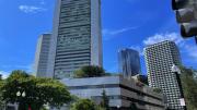 Photo of Boston Federal Reserve Building, where Harvard Management Company offices are located