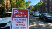 Grabar's book pictured with Ware Street's parked cars