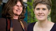 From left: Nancy Knowlton and Sandra Steingraber
