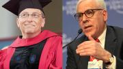 Honorand Bill Gates, the guest speaker at the 2007 Commencement, relished receiving a Harvard degree a mere three decades late. David M. Rubenstein is a co-chair of The Harvard Campaign.